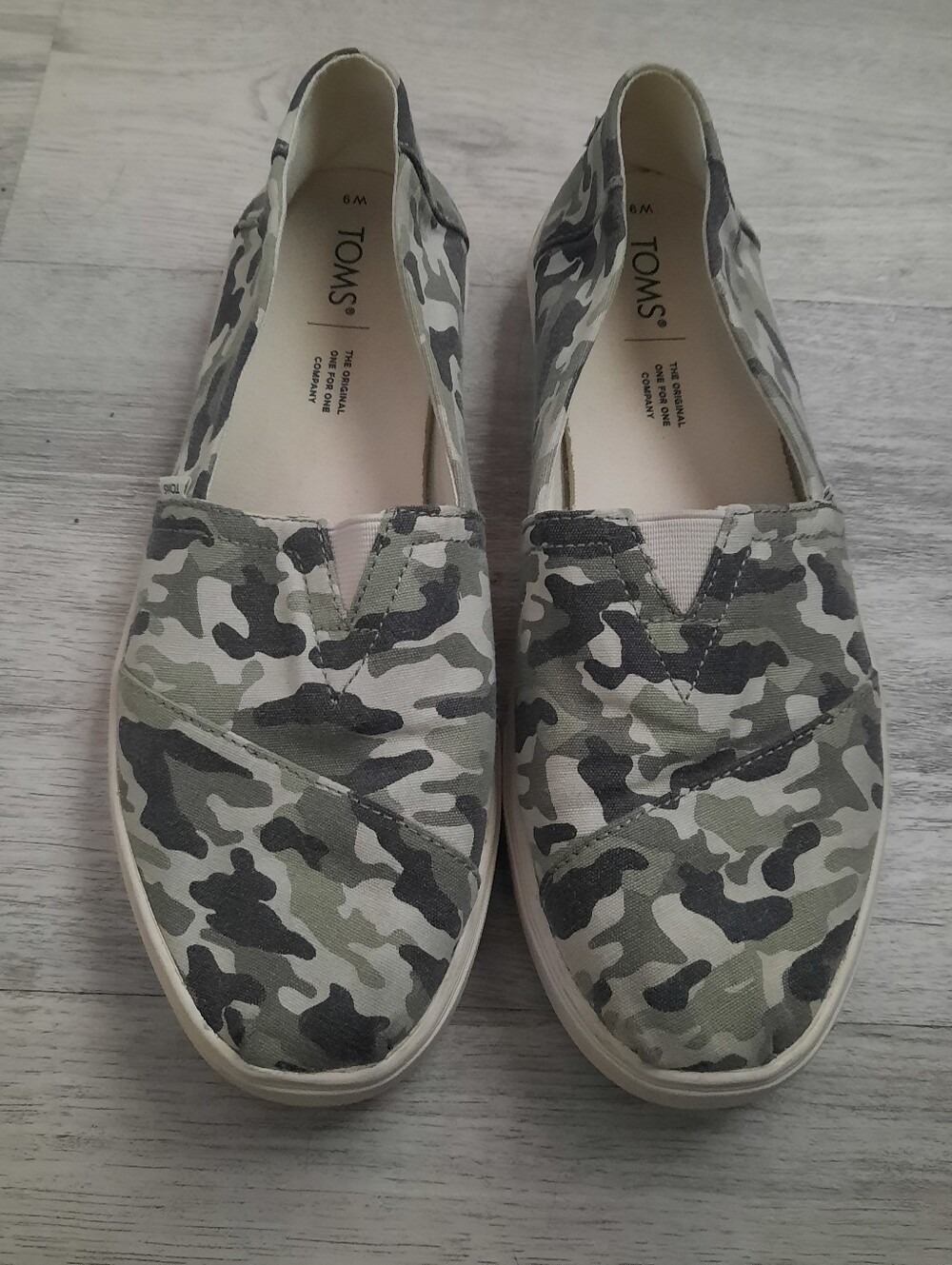 TOMS Slip-On Camo Shoes